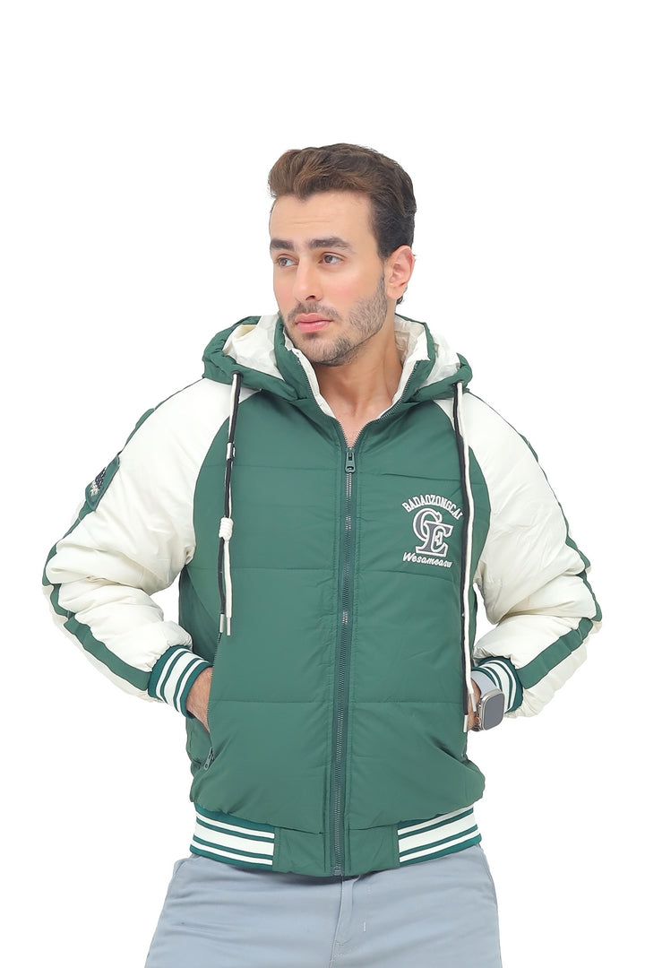 Varsity puffer jackets