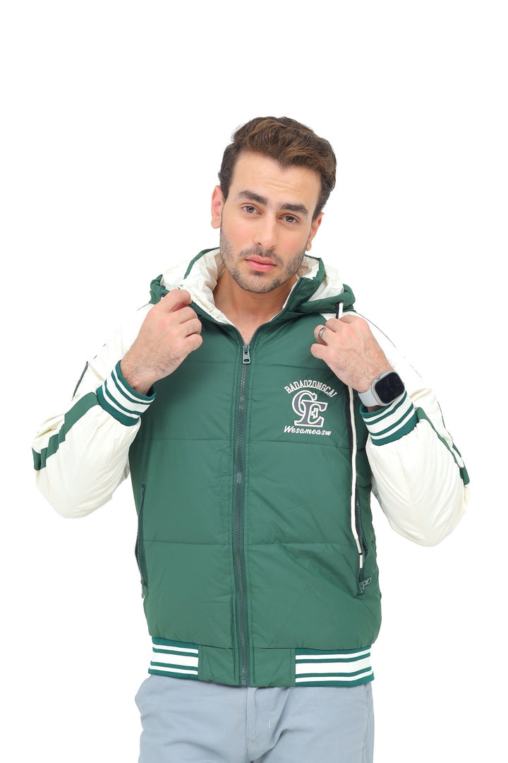 Varsity puffer jackets