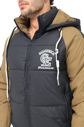 Varsity puffer jackets