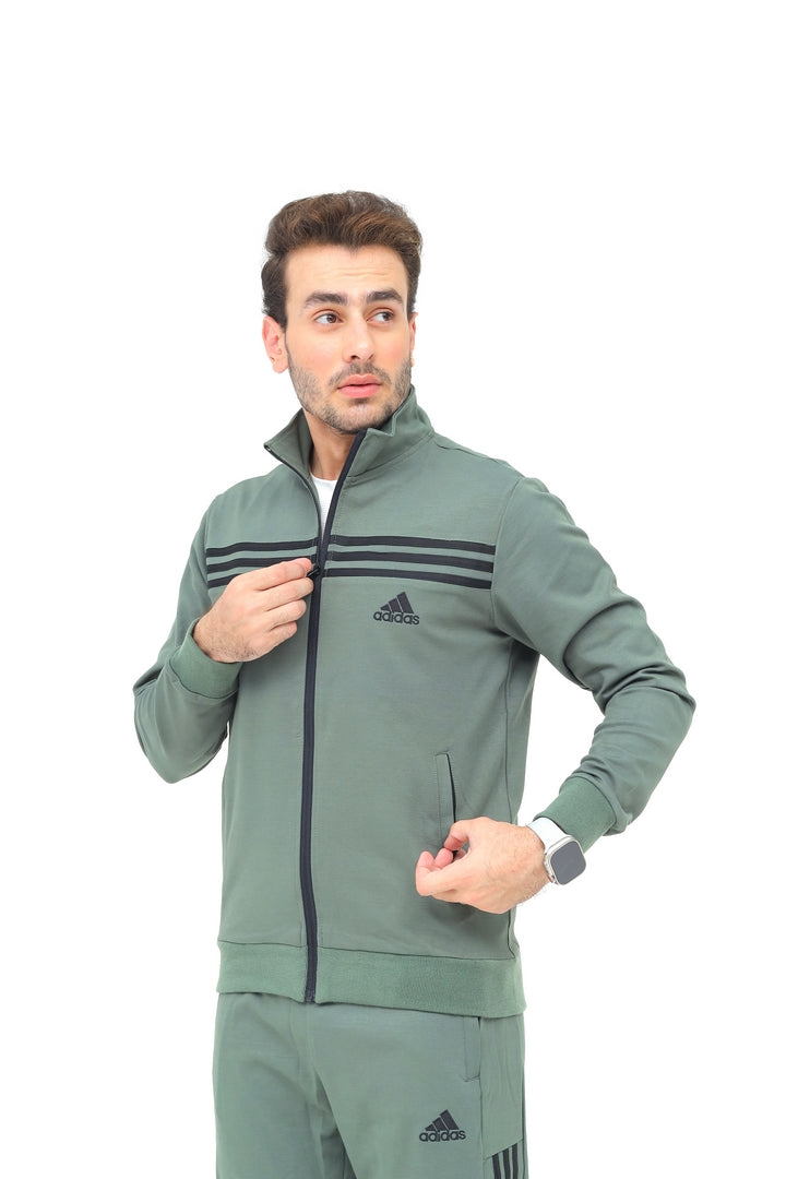 Adidas premium stretch tracksuit