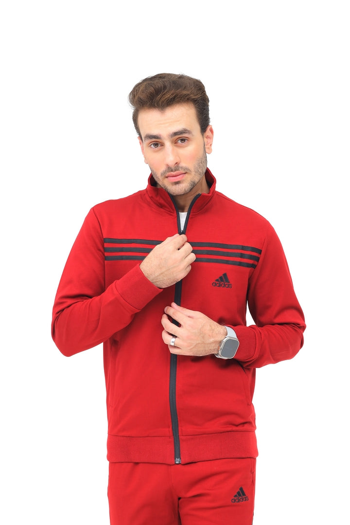 Adidas premium stretch tracksuit